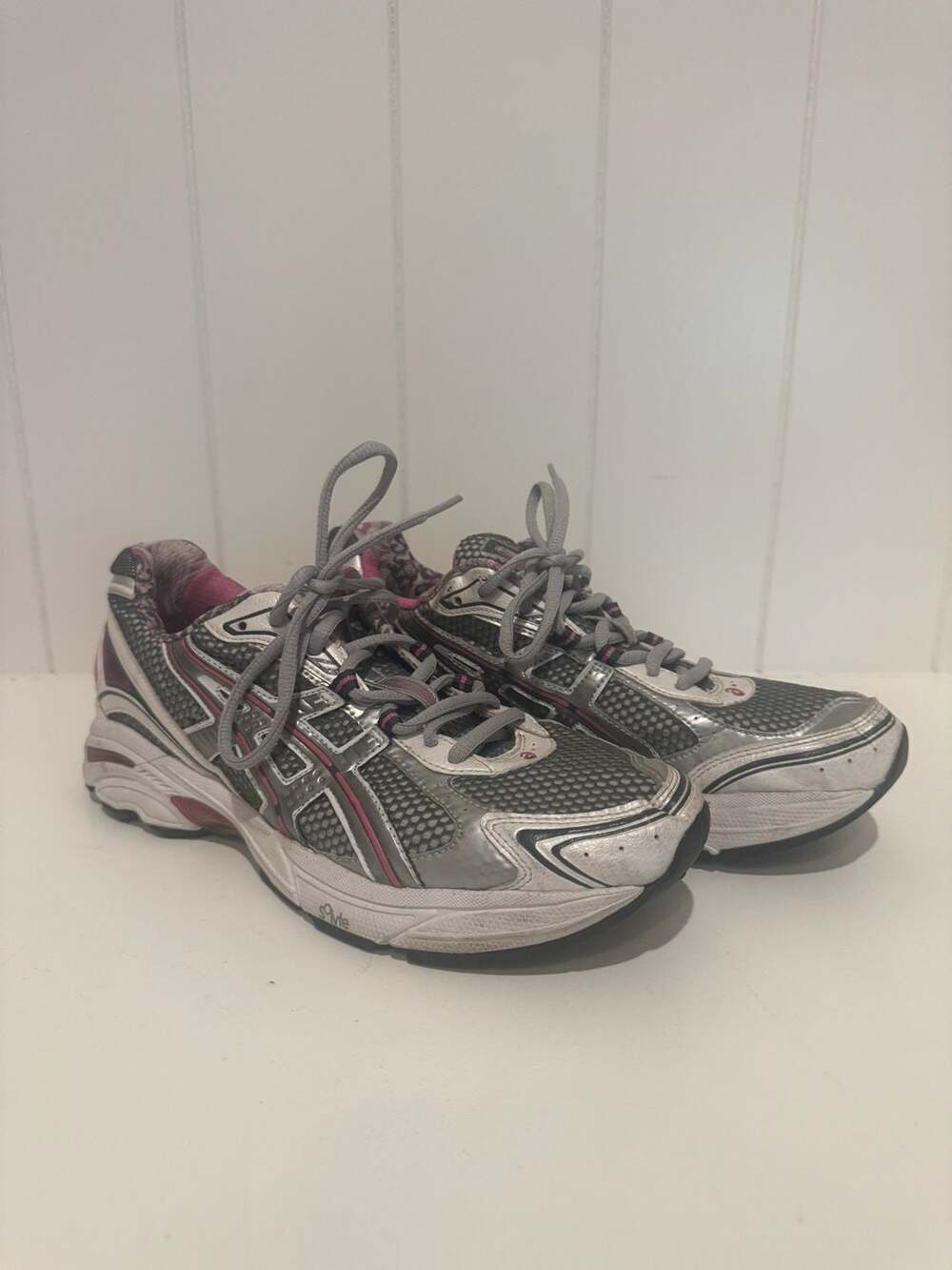 ASICS Gel-Fluent 2 Women's Running Shoes Silver/Pink TN854